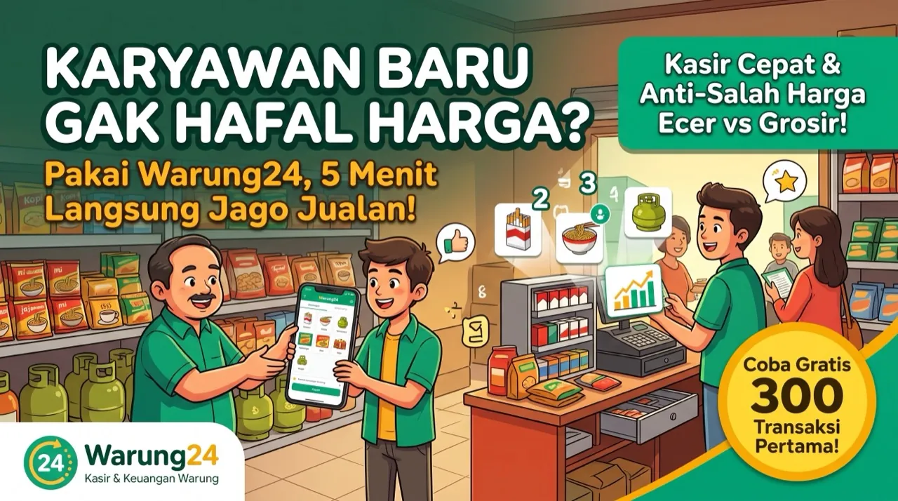 Penjaga Baru Langsung Hafal Semua Harga Barang Warung dalam 5 Menit!